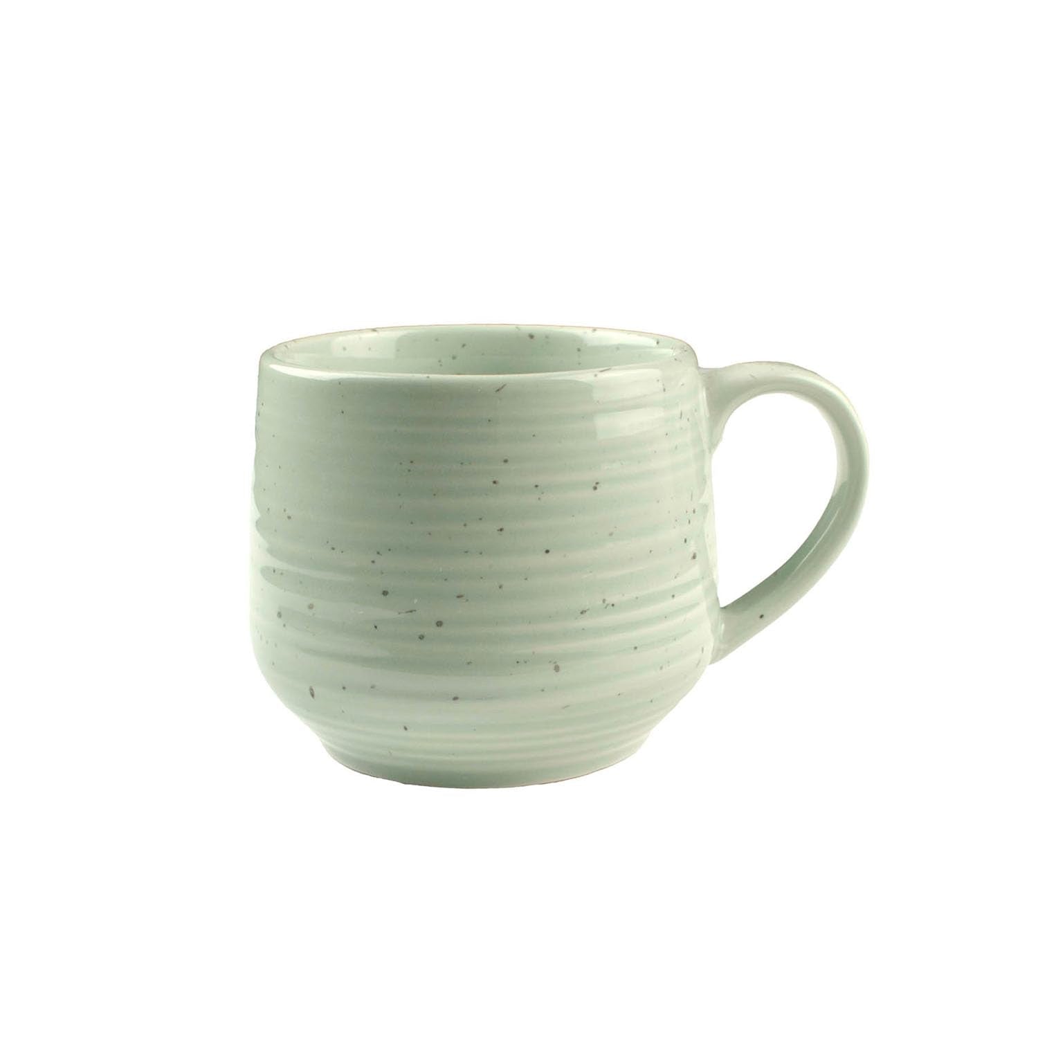 Sango Siterra Artist's Blend mugs in assorted colors for lively table settings