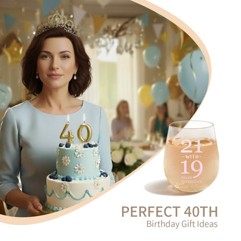 Sanjiayishui glass features 21 With 19 Years Experience label for celebrations.