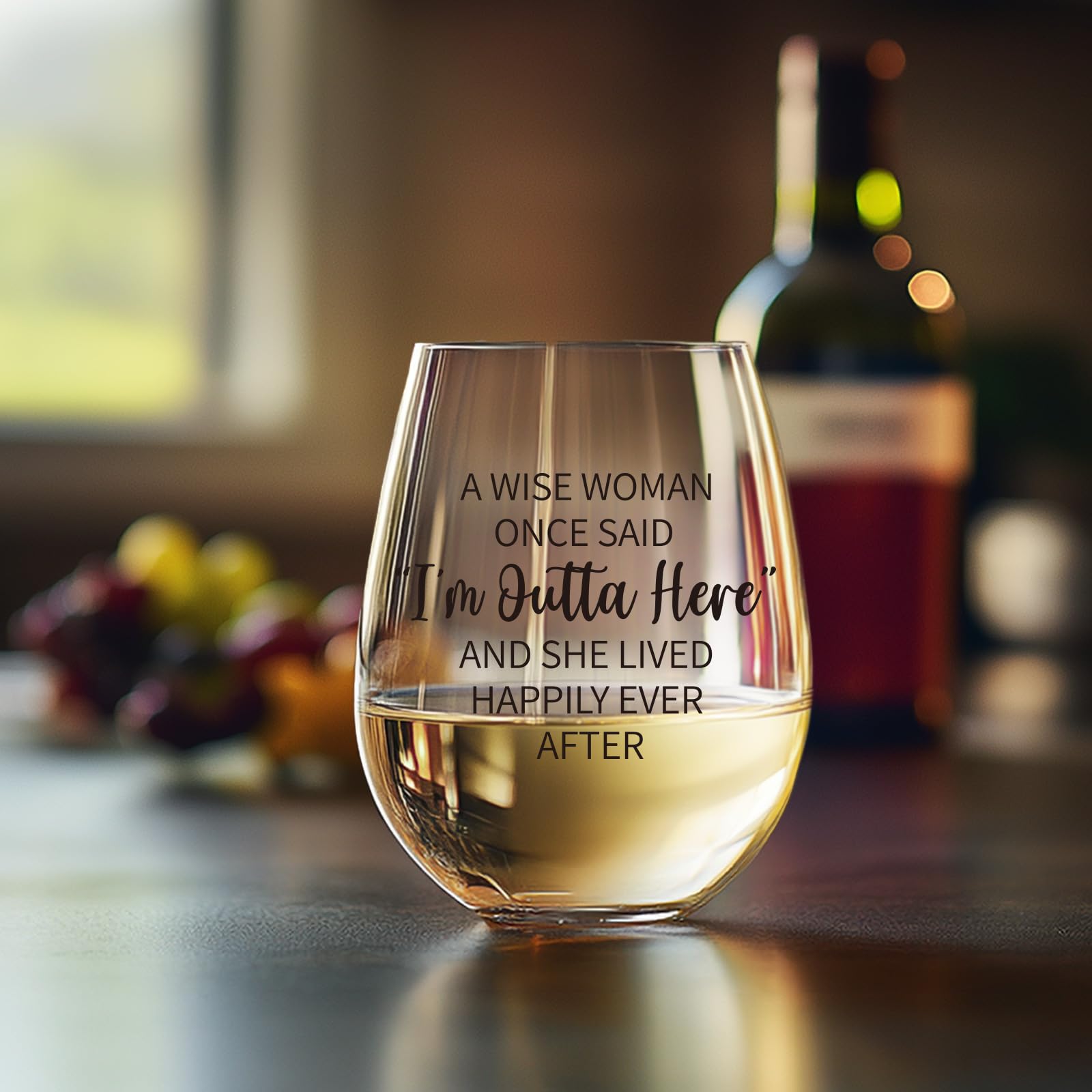 Sanjiayishui coworker farewell wine glass for stylish send-off