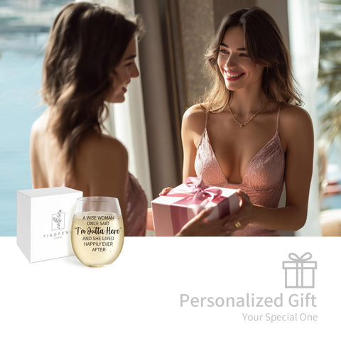Sanjiayishui friendship gift wine glass for women