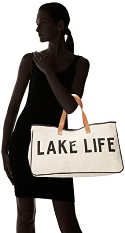 Santa Barbara Design Studio lake life tote ideal for errands and travel