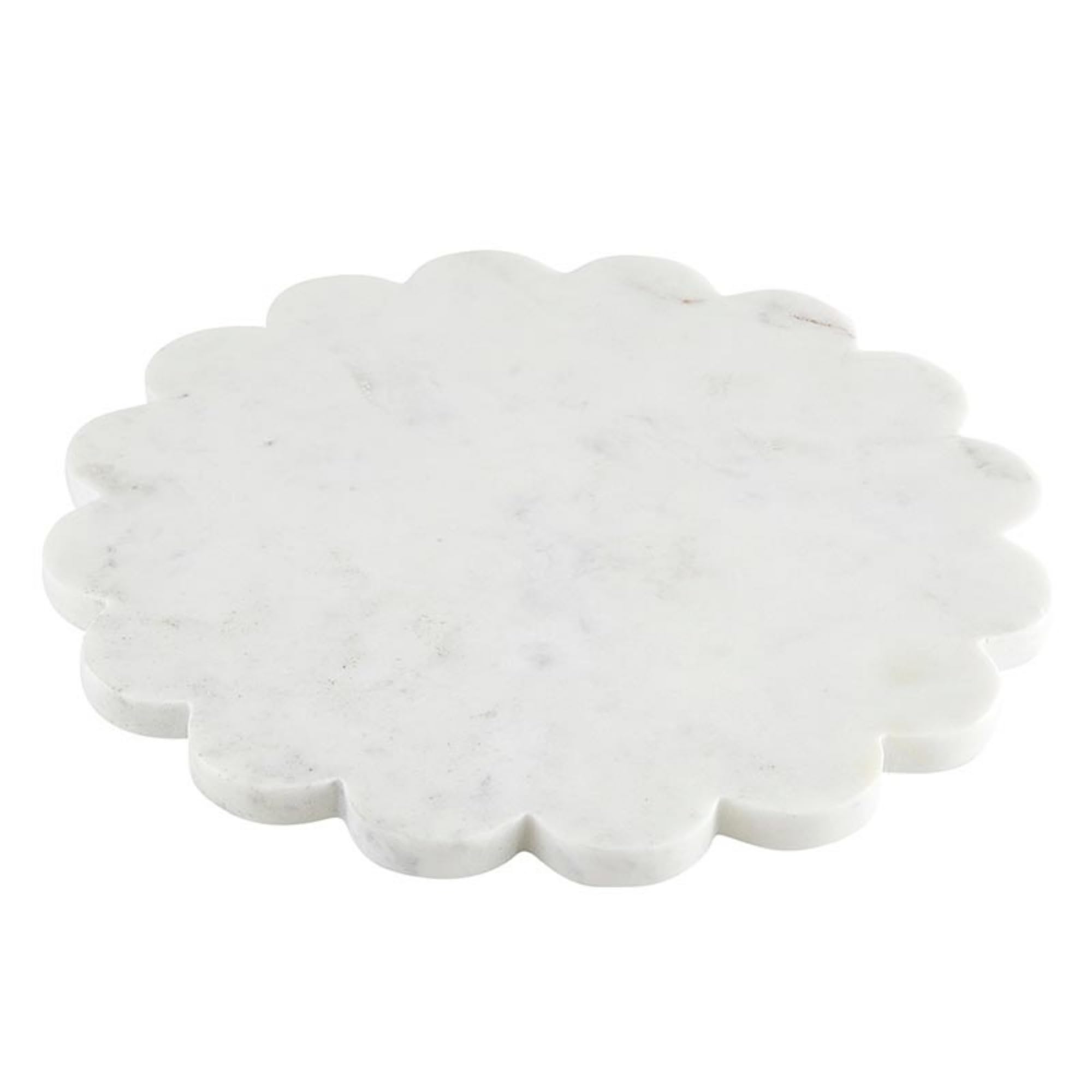 SBDS white marble surface showing natural vein detail for a unique centerpiece