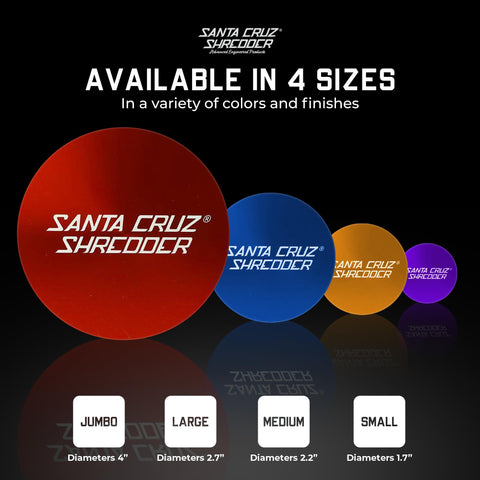 Santa Cruz Shredder produces fluffy, uniform material with aroma-preserving results