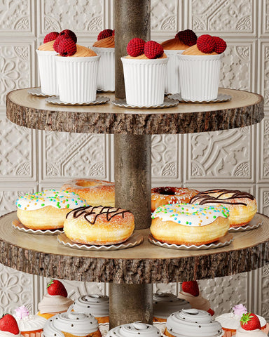SANYOUNG durable finish keeps desserts looking fresh.