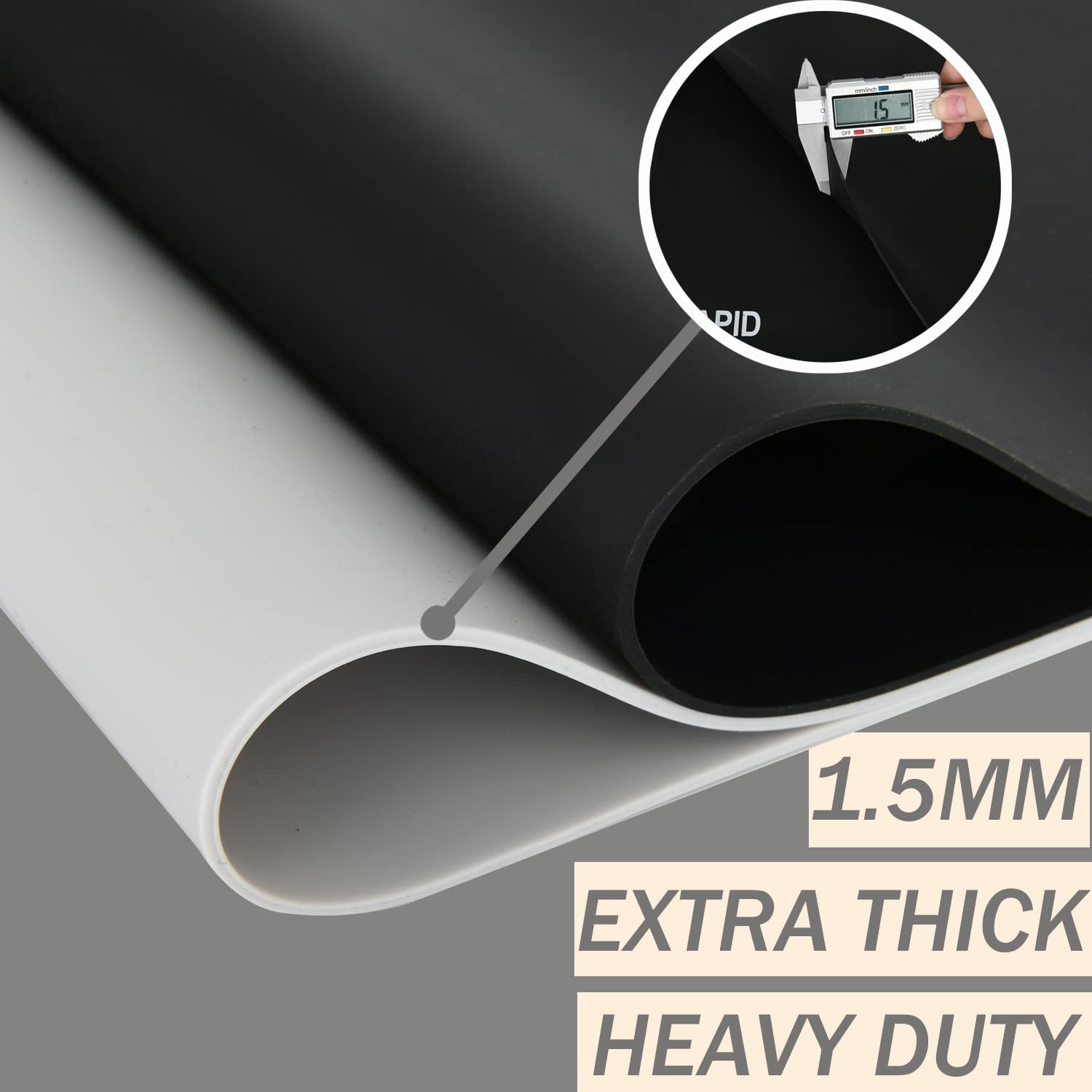 SAPID under-appliance mat protects air fryer and coffee maker surfaces