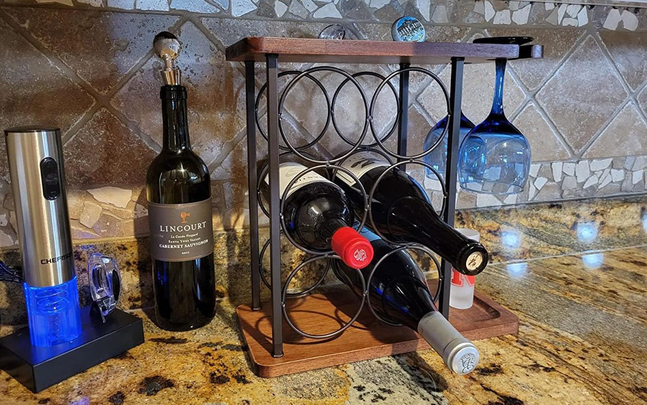 SASIDO gift-ready wine rack ideal for wine lovers