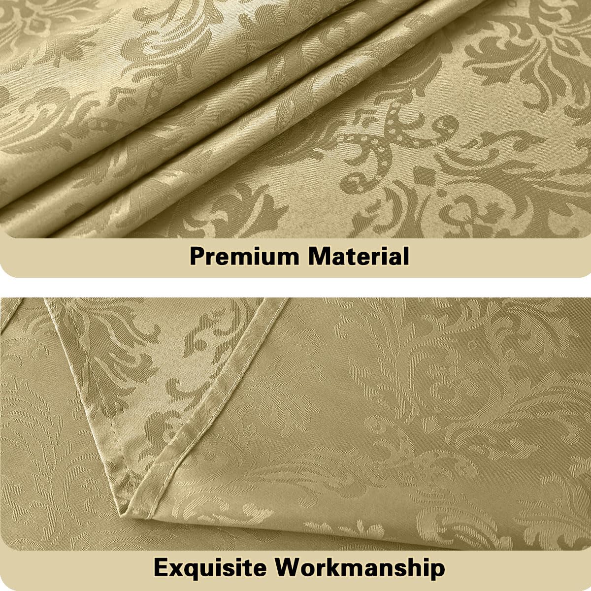 SASTYBALE machine washable tablecloth for easy care
