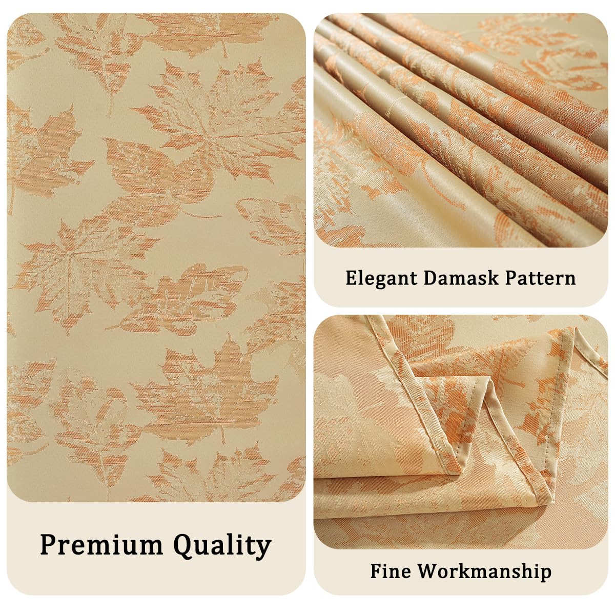 SASTYBALE tablecloth remains wrinkle-free for neat dining setups.