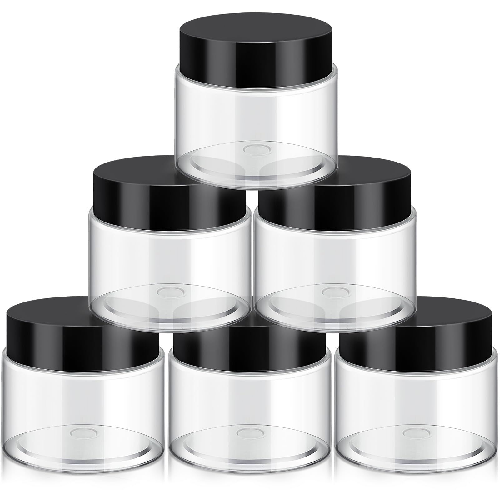 SATINIOR jars with lids support tidy home storage and travel packing.