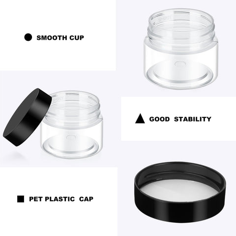SATINIOR leakproof jar with foam seal protects cosmetics and spices during travel.