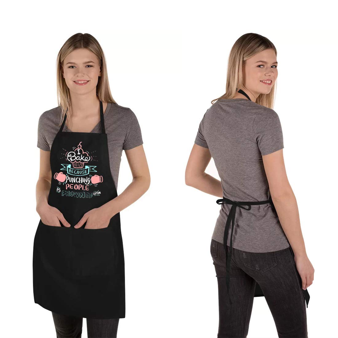 Saukore durable machine-washable apron designed for daily cooking and grilling