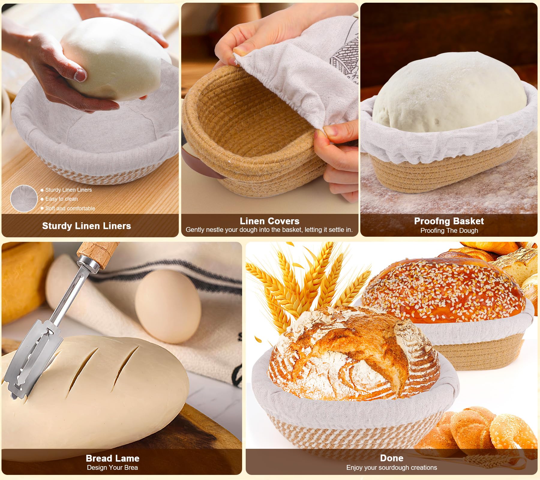 SavEase bread lame with multiple blades for precise scoring before baking.