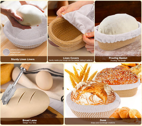 SavEase bread lame with multiple blades for precise scoring before baking.