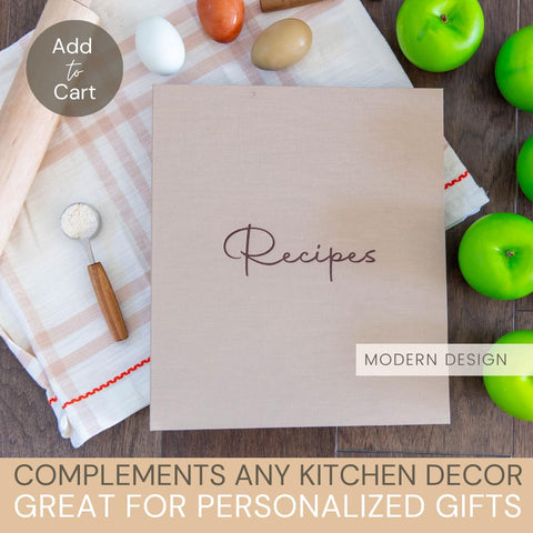 SAVI Co. customizable categories for quick recipe access by cuisine or occasion