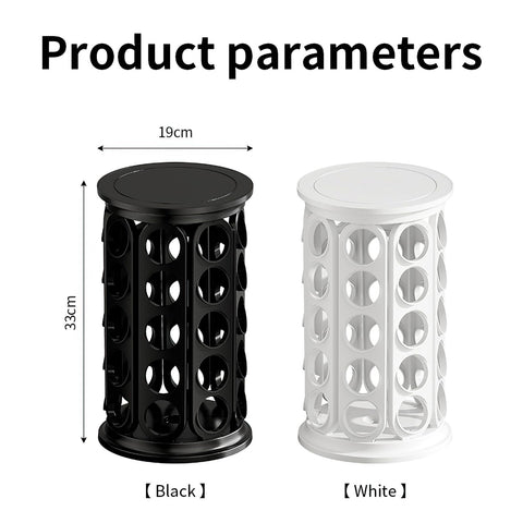 SAVORI base-360-spin design enables smooth rotation for flavor browsing