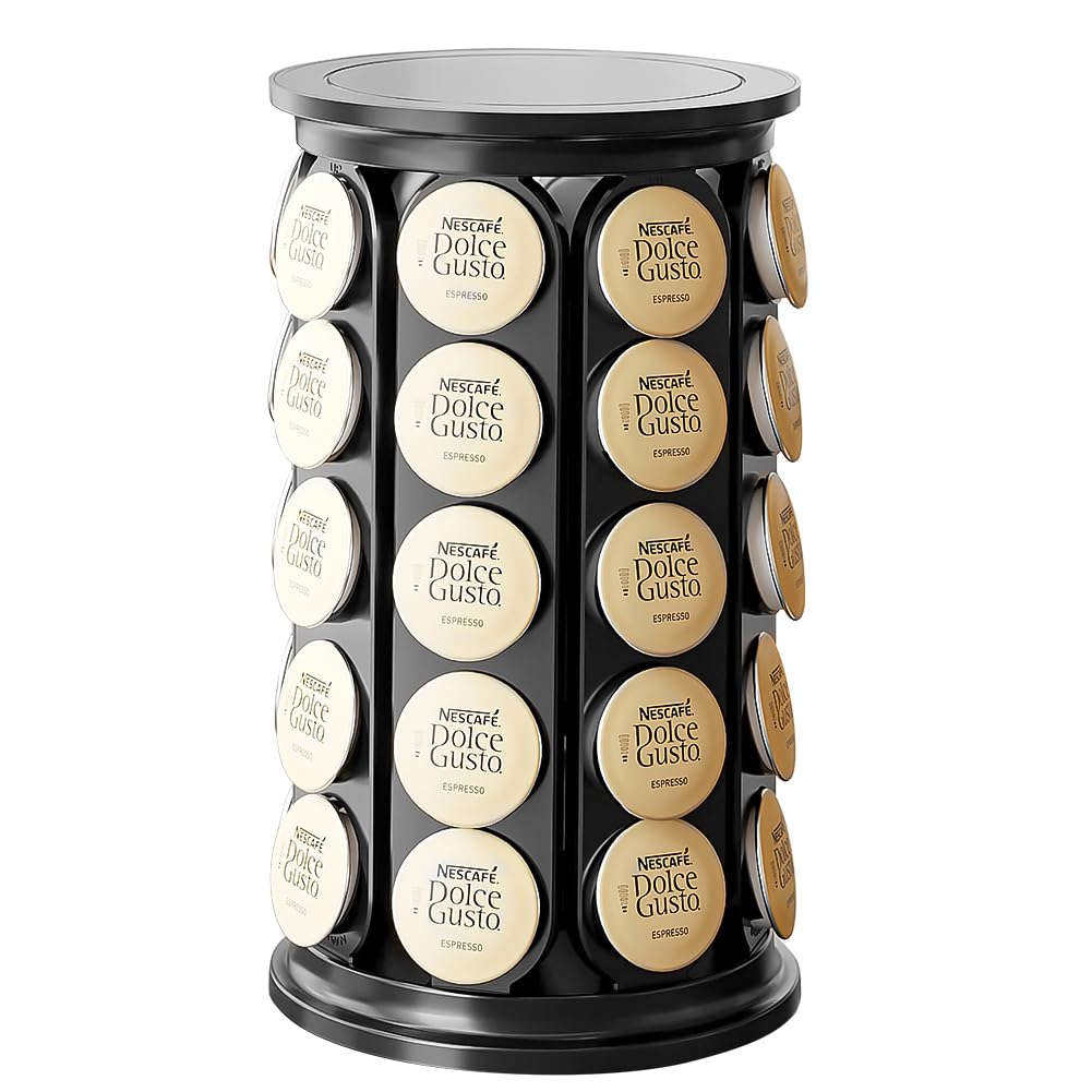 SAVORI coffee pod carousel rotation showcases up to 40 K-Cups for easy flavor selection