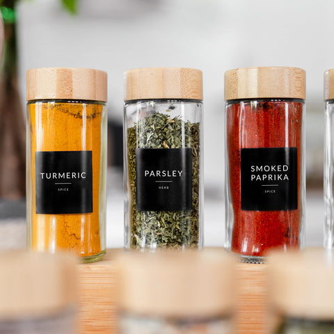 Savvy & Sorted drawer-spice-organization showing compact, tidy storage.