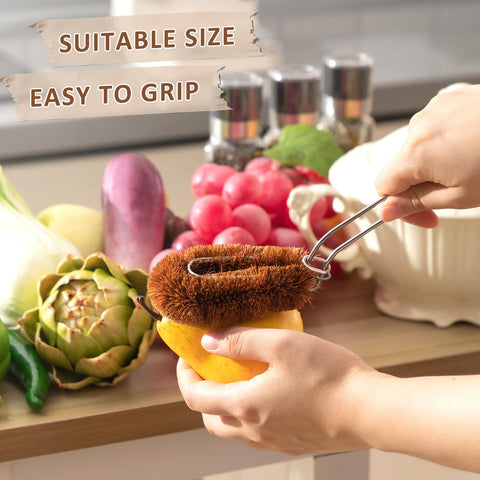 Sawysine Tawashi set includes handle and four brushes for daily cleaning