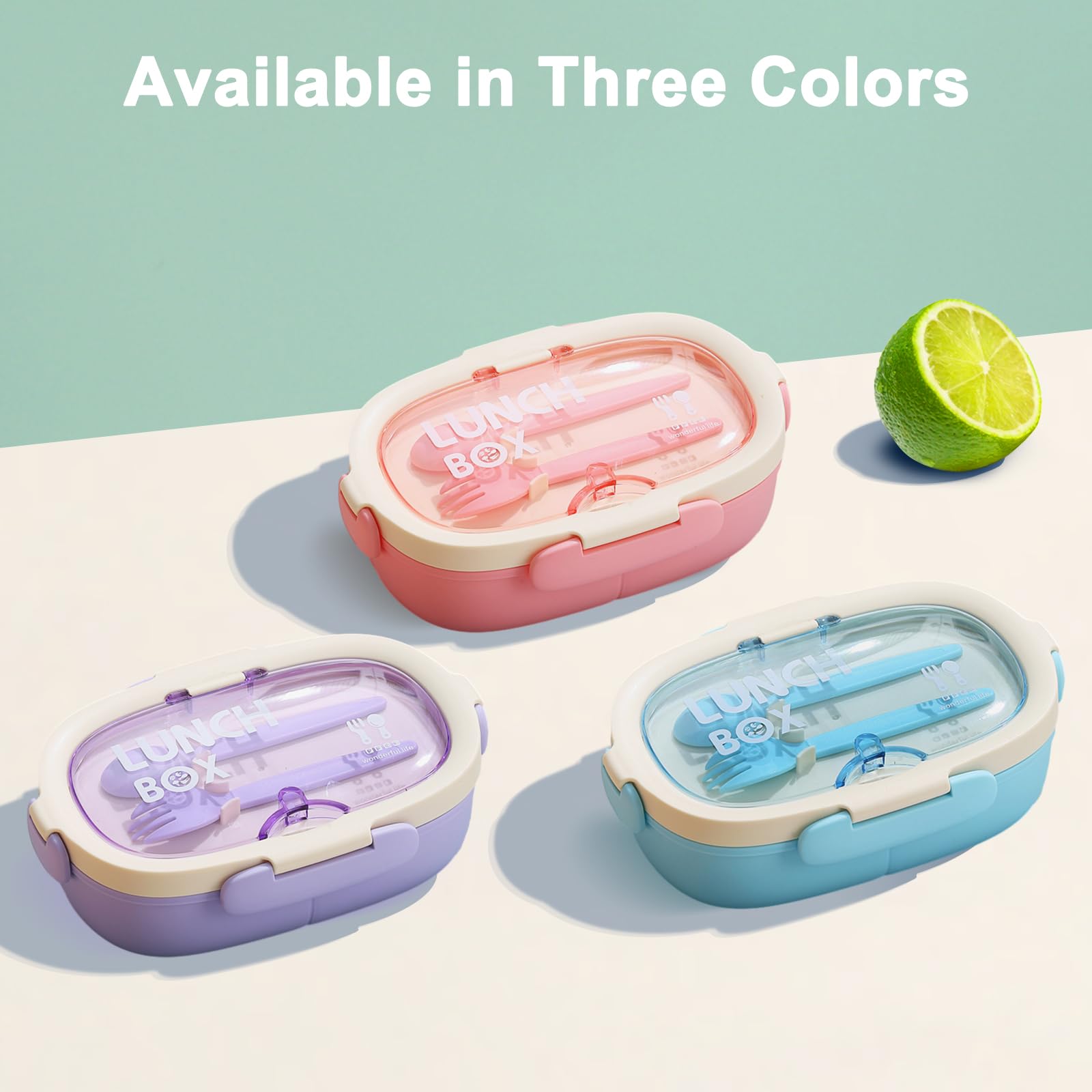 SAYAPE Bento Box is compact and portable for school, work, or travel.
