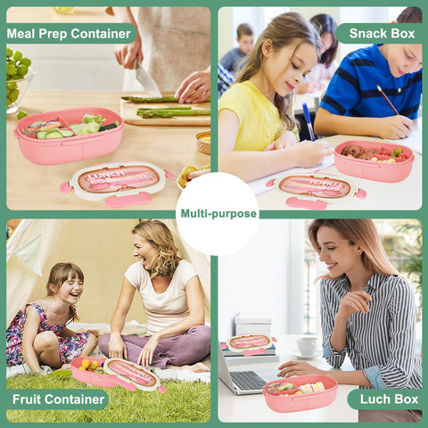 SAYAPE Bento Box has a leak-proof lid to prevent spills during transit.