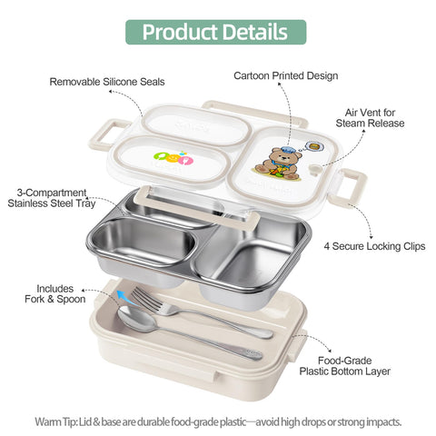 SAYAPE dishwasher- and freezer-safe design for simple storage and cleaning.