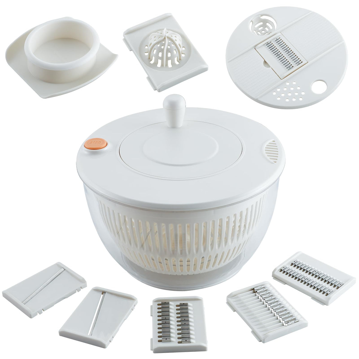 SAYIHEXIHE lettuce-spinner-bowl for fast washing and drying greens