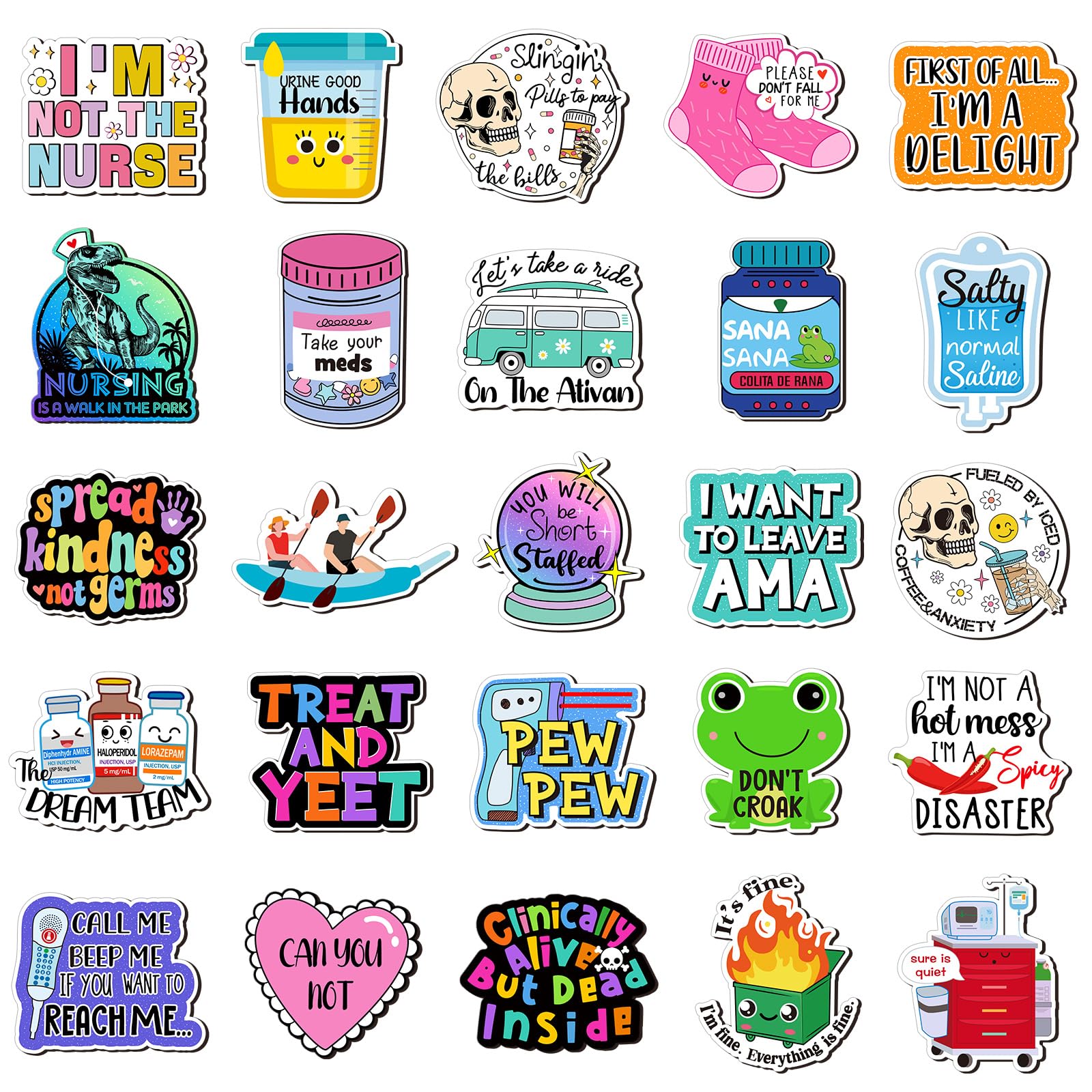 Saysurey nursing magnets on fridge brighten kitchen and office spaces.