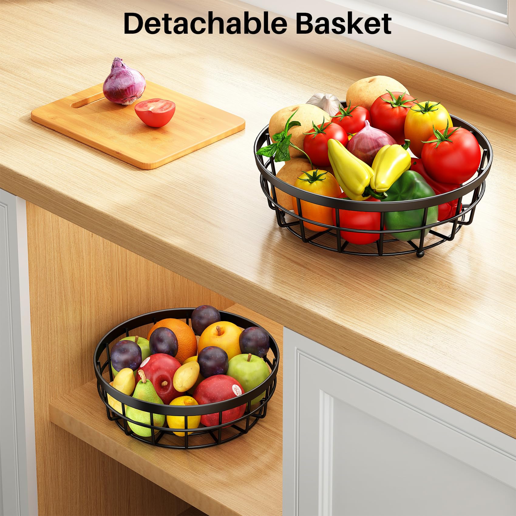 SAYZH Breathable design promotes air circulation to keep fruit fresh.