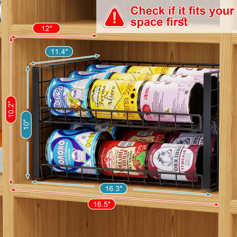 Sbanmao 3-pack in-use demonstrates maximizing shelf space and easy access