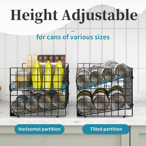 Sbanmao tilt-front-roll function keeps cans ready at a glance