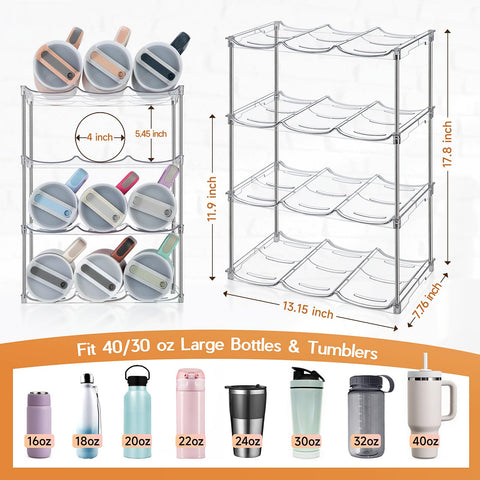 Sbosbo clear BPA-free material highlights durable, transparent storage.