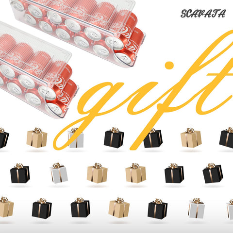 SCAVATA refrigerator organizer in use boosts efficiency and reduces clutter.