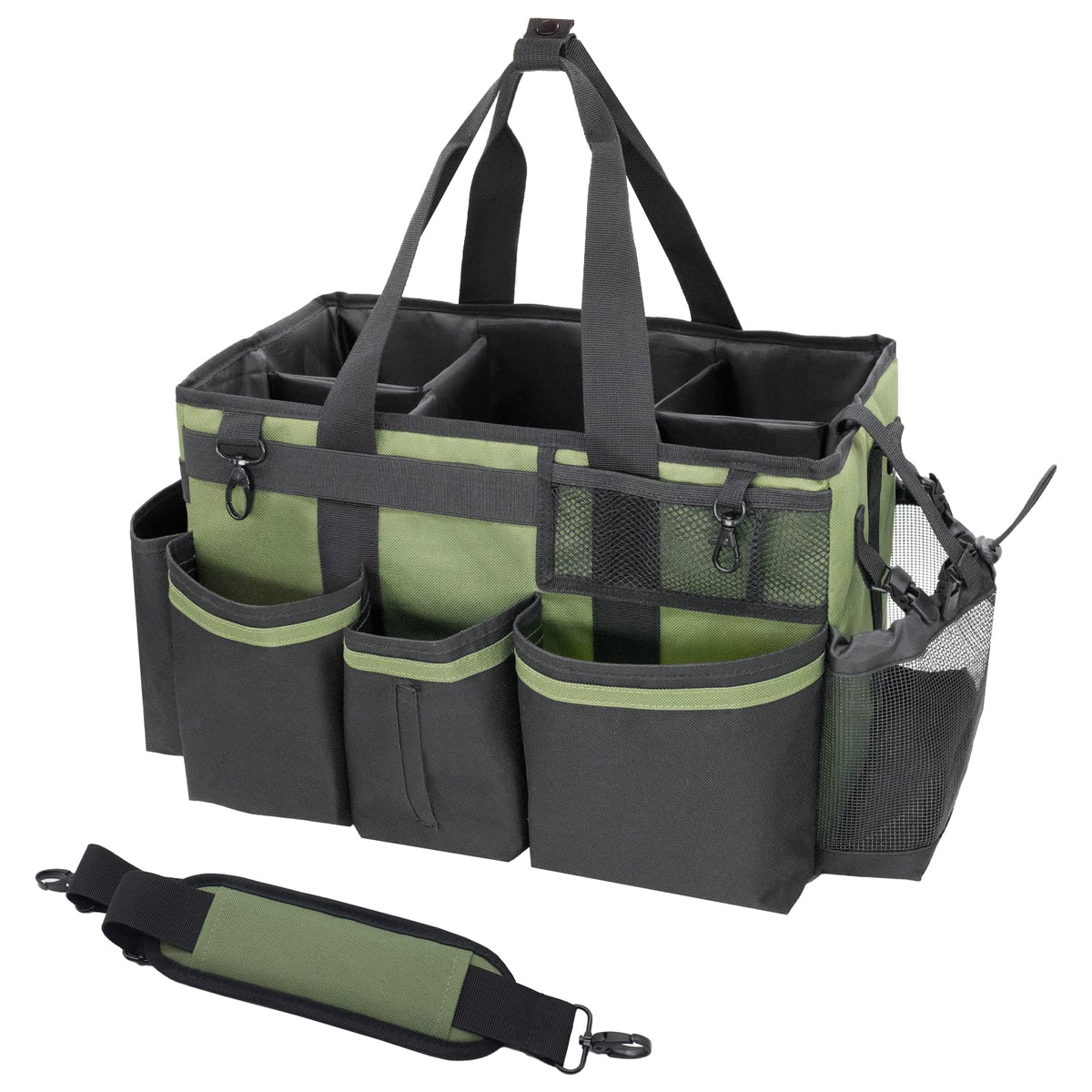 SCAVATA wearable cleaning caddy handle allows easy carrying and quick access