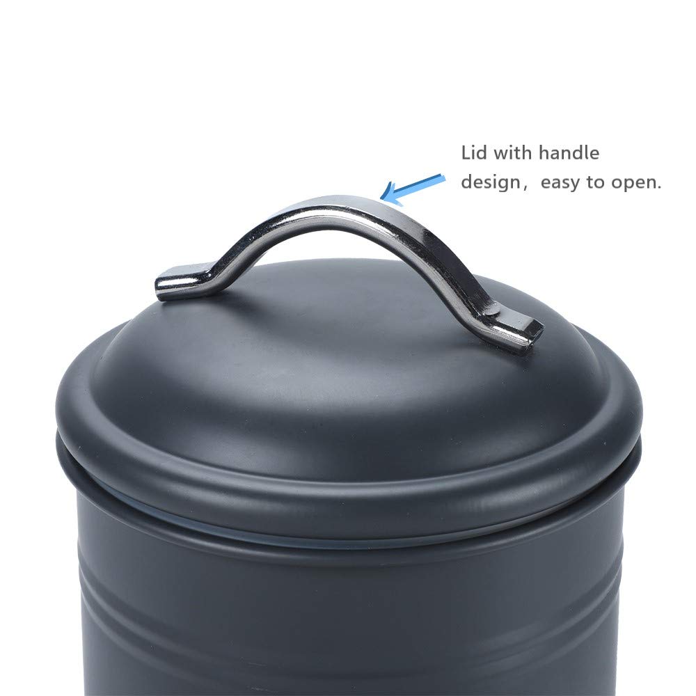 Schonee countertop storage jar ready for quick access to staples.