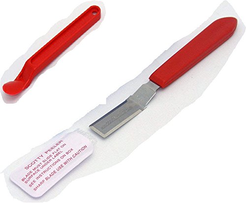 Scotty Peeler label remover set with SP1 and SP2 for stickers on paper, metal, and glass.