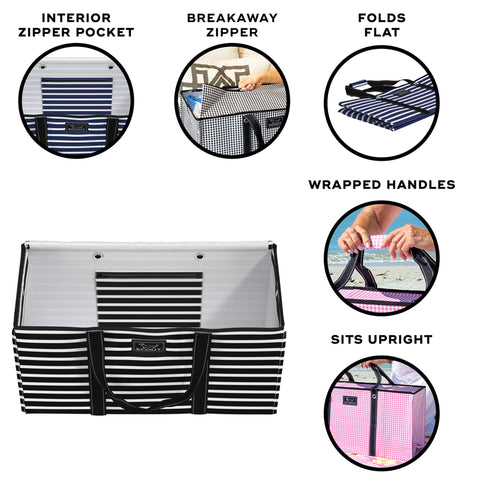 SCOUT Errand Boy collapsible design folds flat for compact storage