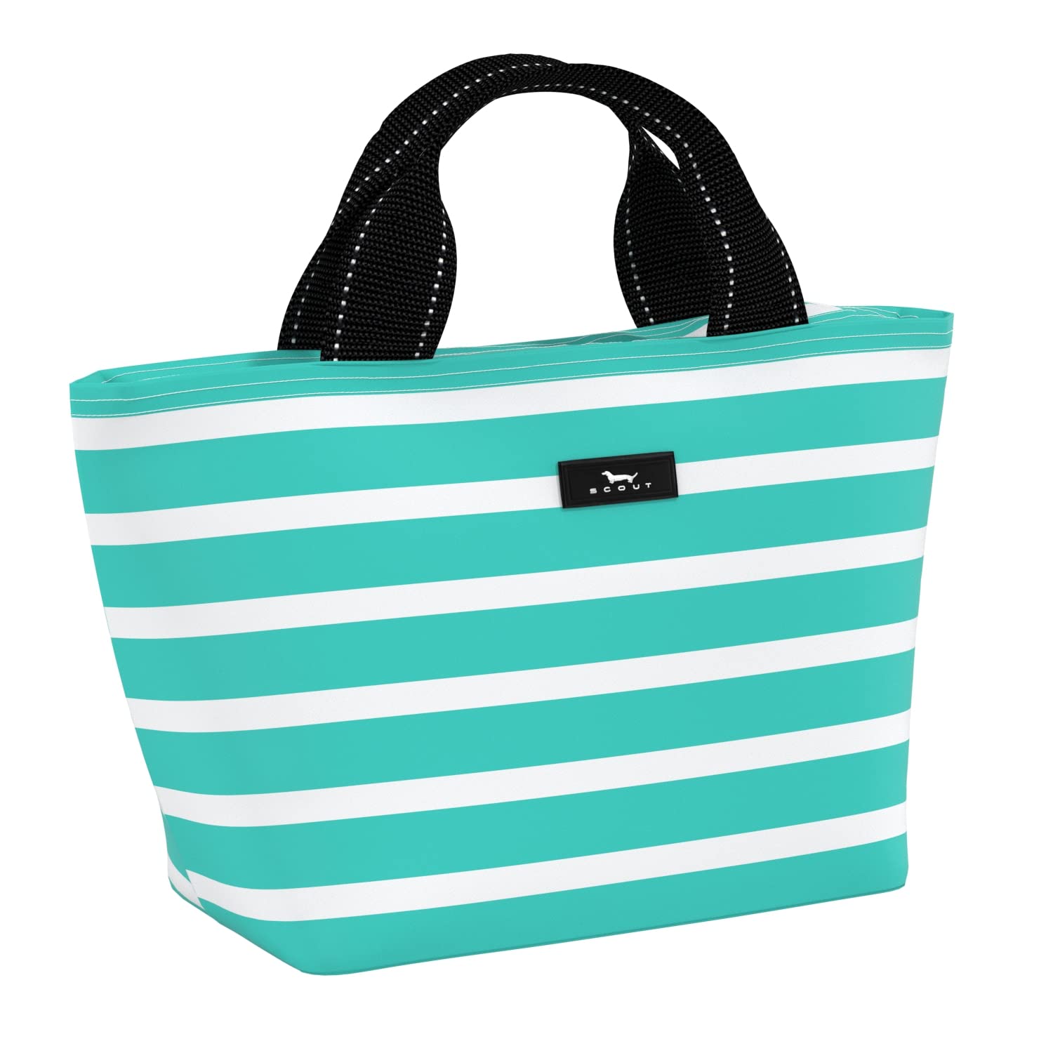 SCOUT Nooner lunch bag front view showing slim, lightweight profile for daily carry