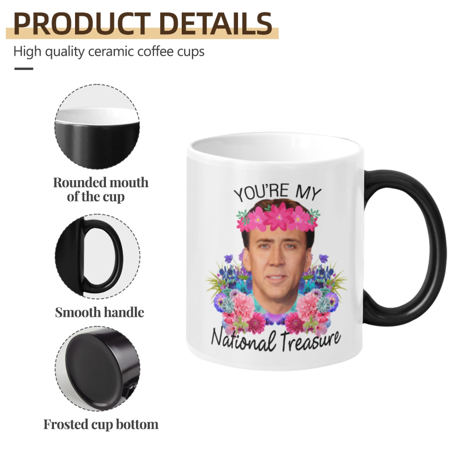 SCSF WECE gift-ready mug with a morphing color reveal
