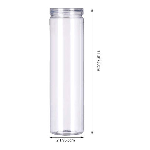 SCWBOEII transparent pantry jar shows contents at a glance for quick prep.