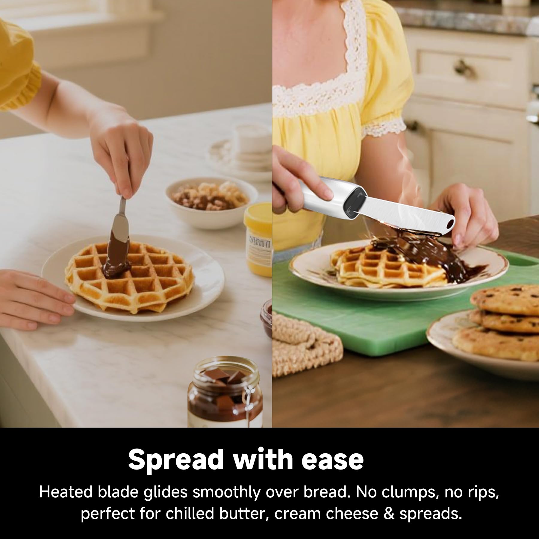 SEAINGO stainless steel blade resists residue during use