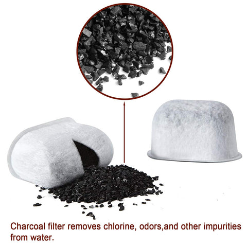 Seamaka activated-carbon filter for Breville espresso machines reduces impurities for purer water.