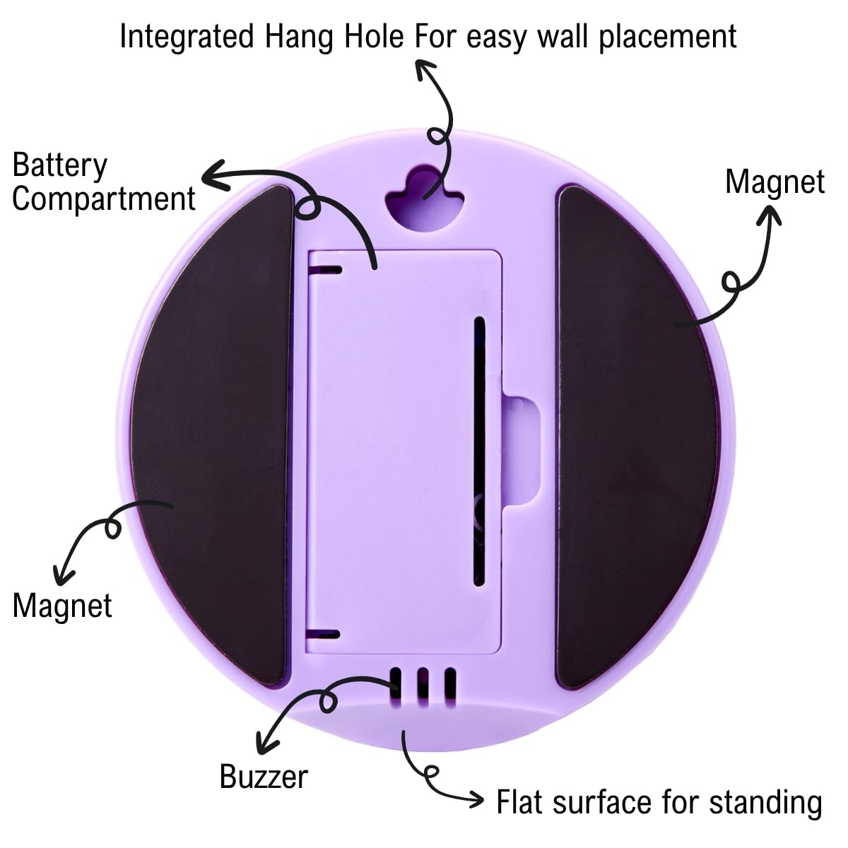 Searon timer pause function enables flexible timing during activities.