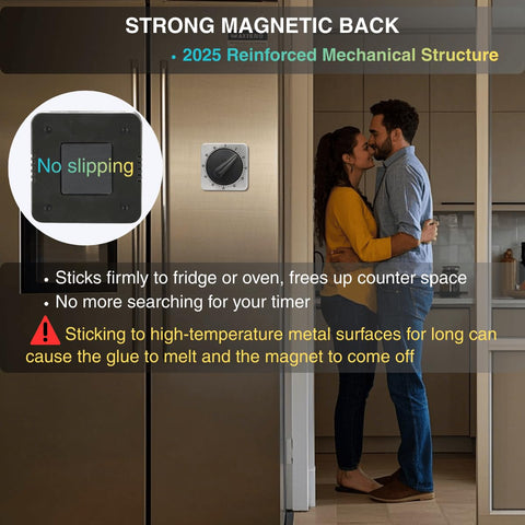 Searon timer large numbers improving visibility for seniors
