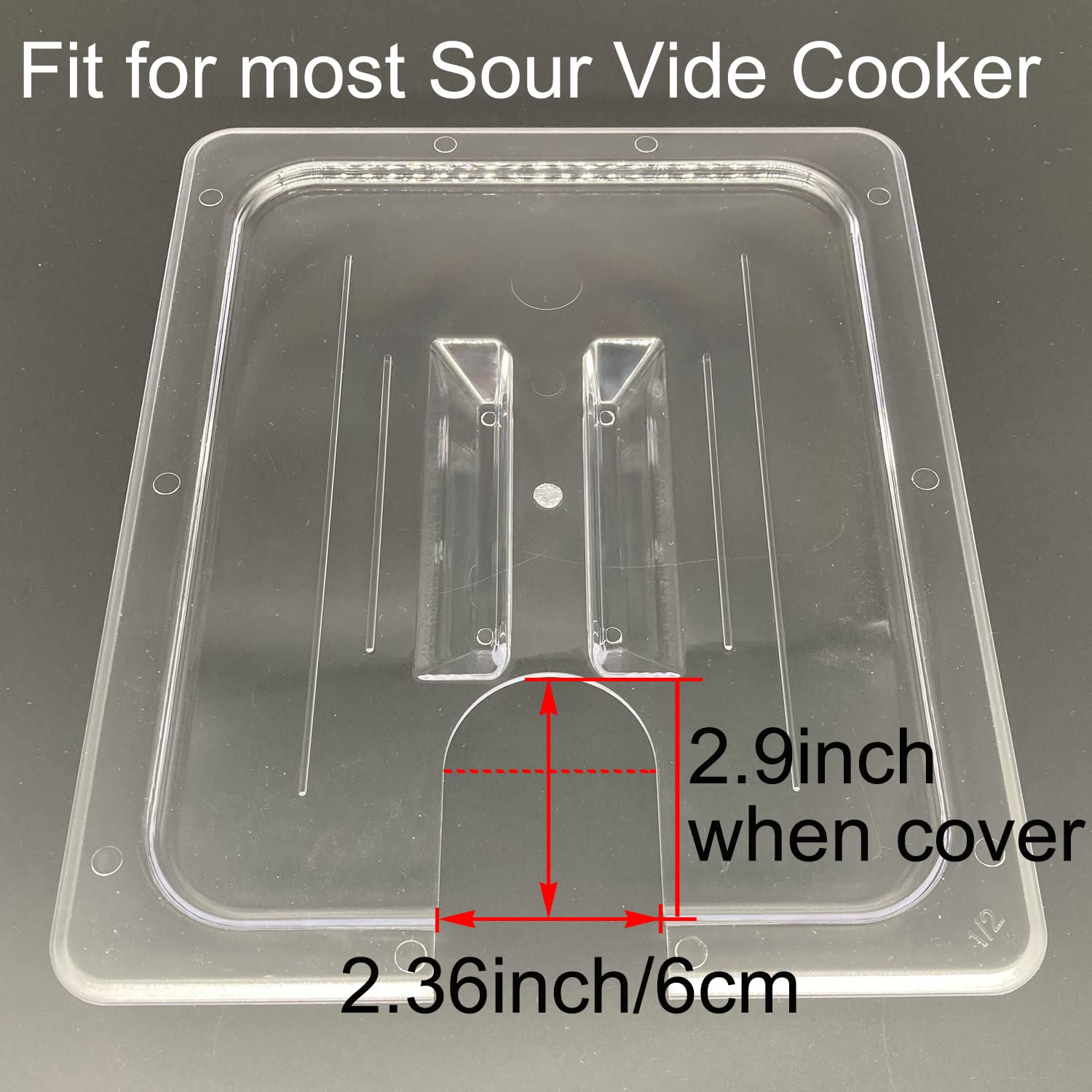 SEAYIN 11L clear polycarbonate container for durability and visibility