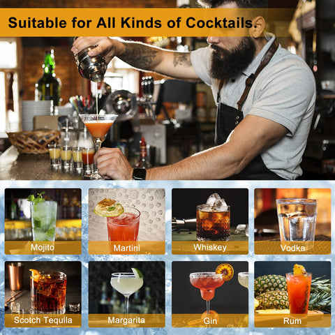 Secilla 25oz shaker ideal for large batches and precise pours