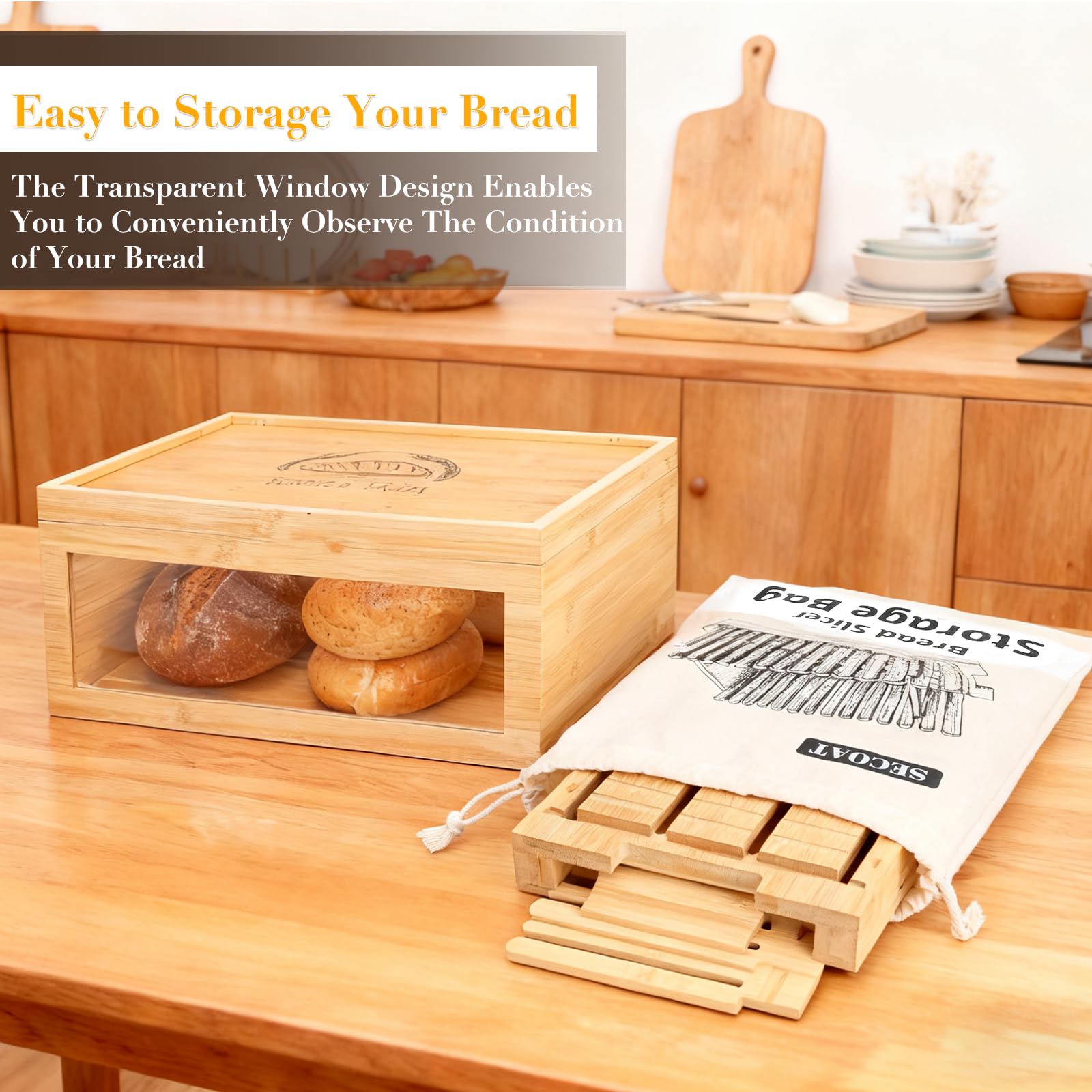 SECOAT cotton storage bag included for tidy, compact storage.