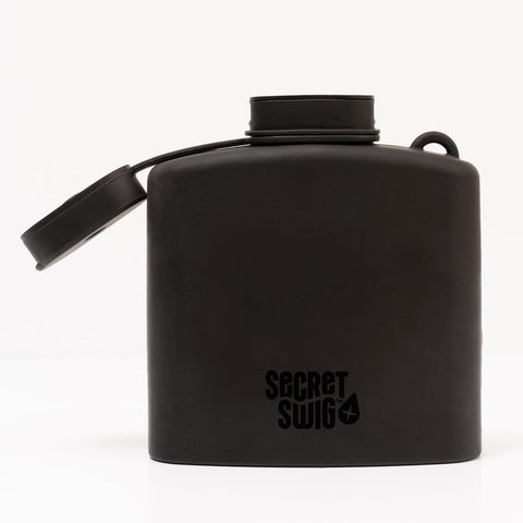 Secret Swig air-vented funnel included for spill-free pouring