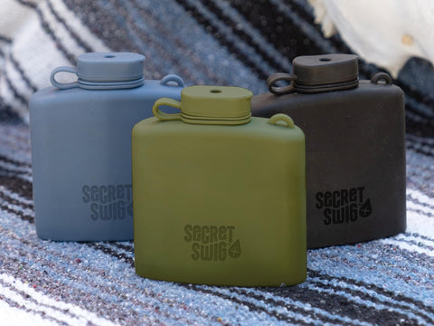 Secret Swig metal-free silicone material offers flexible use