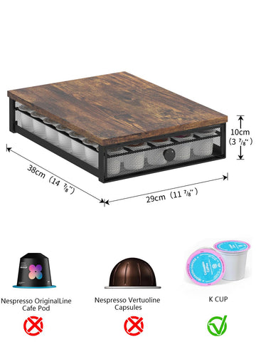 Sedegn drawer-open view highlights easy access to 35 pods