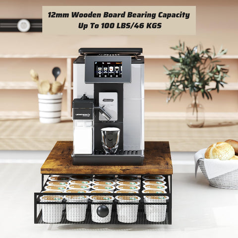 Sedegn side-view emphasizes compact footprint beside the machine